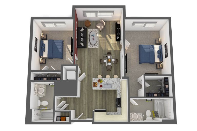 The Carnegie Floor Plan