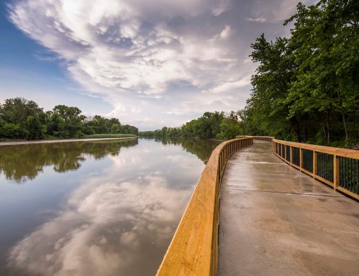 walking trails and kayaking near studio 2807 apartments